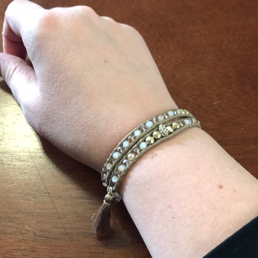 lonna & lilly Gold Wrap Bracelet